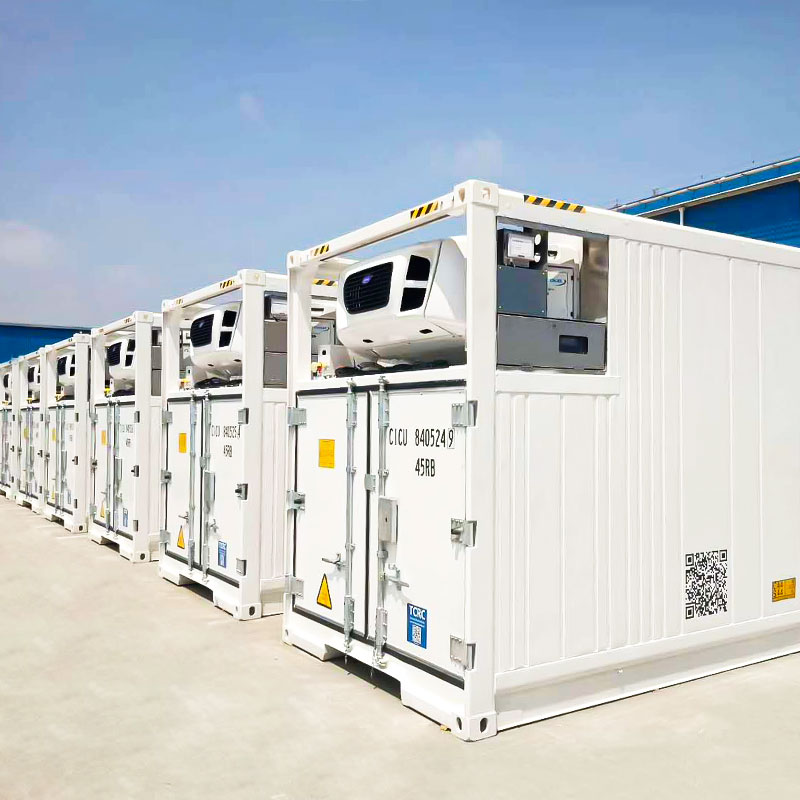 40 fot järnvägsrefercontainer