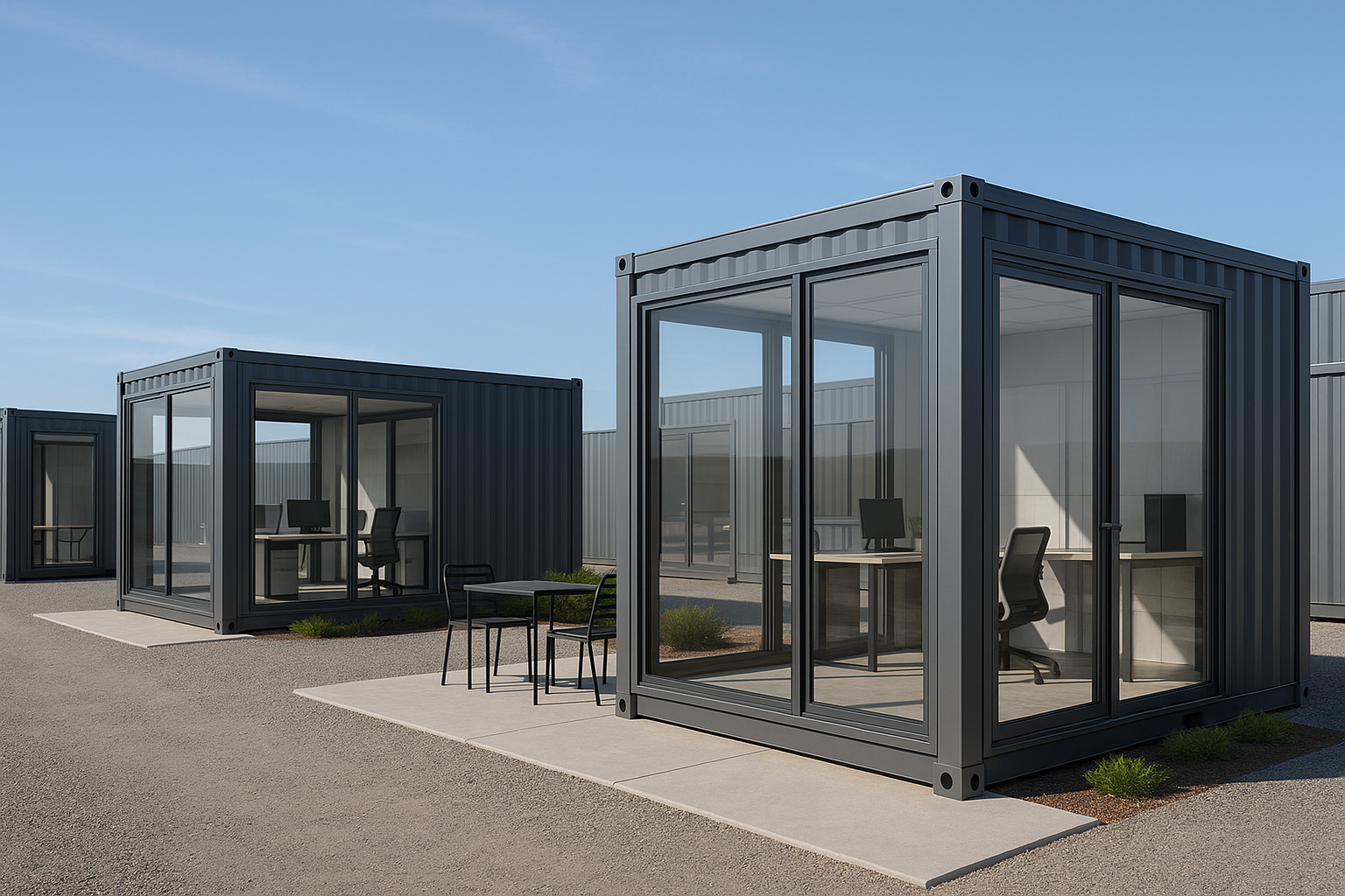Vilka är de huvudsakliga designfördelarna med ett prefab containerkontor jämfört med traditionell konstruktion?