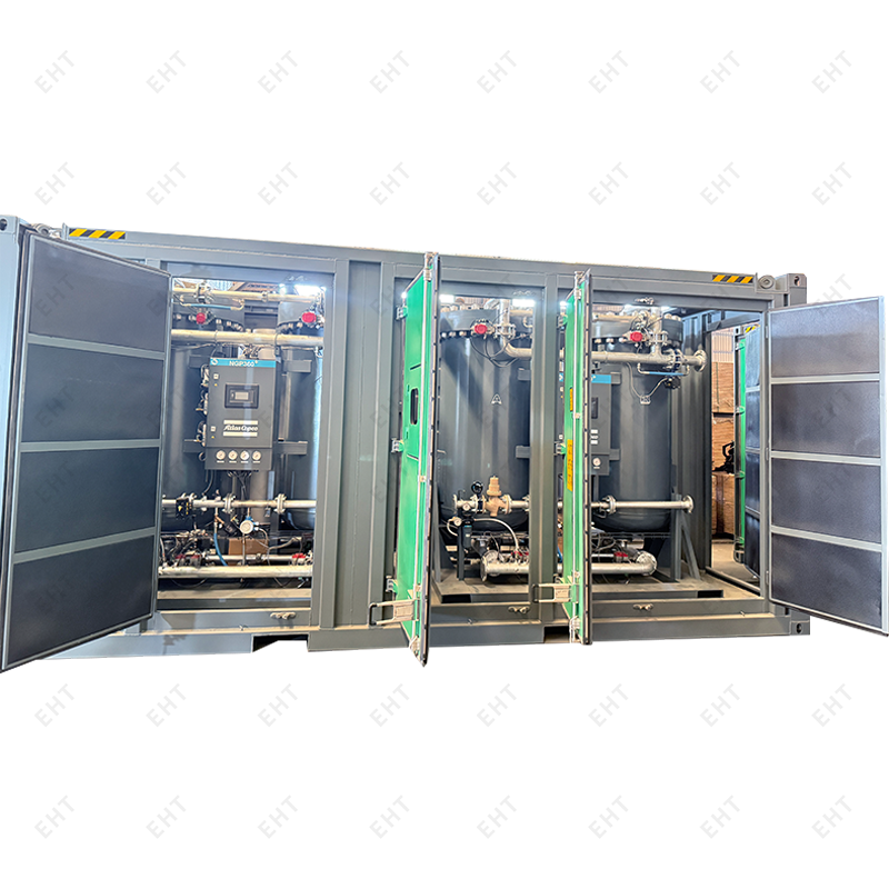 20 fot anpassad kväveutrustningsbehållare – modulär arbetshytt för industriellt och offshore-bruk