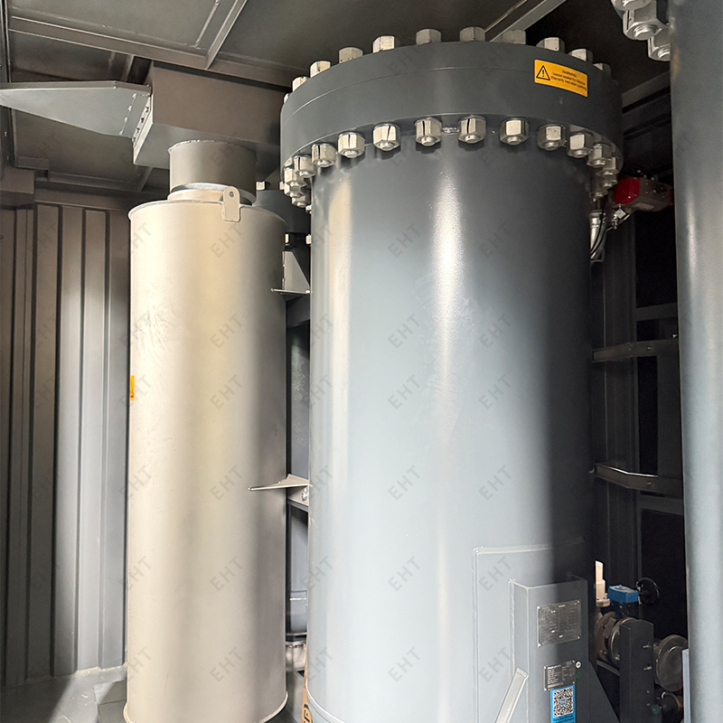 20 fot anpassad kväveutrustningsbehållare – modulär arbetshytt för industriellt och offshore-bruk