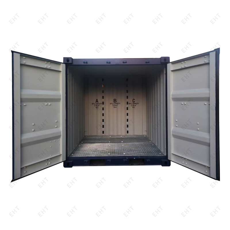 Behållare för kemisk utrustning