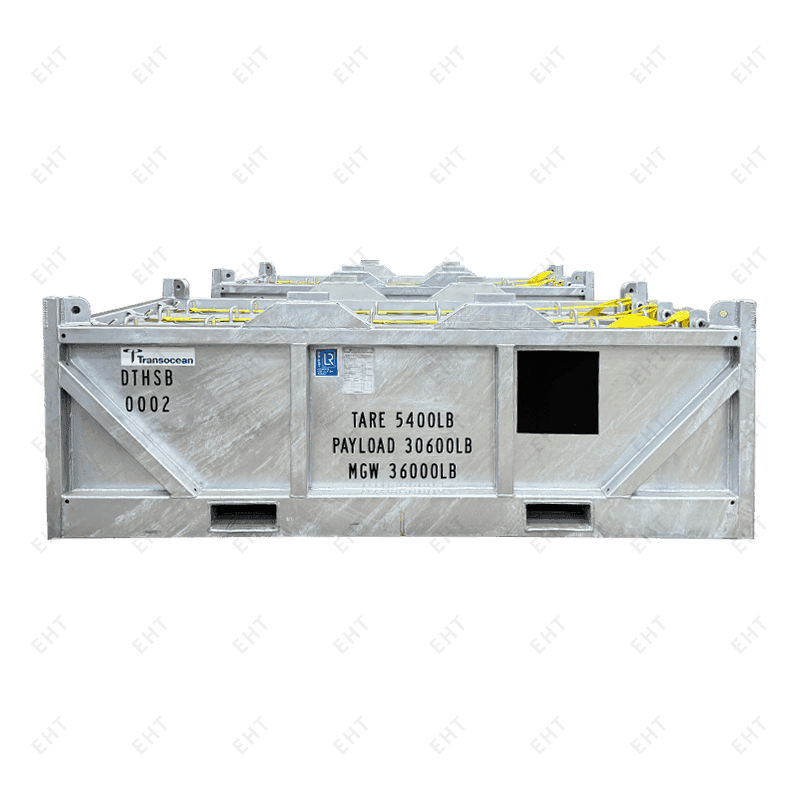 Offshore plattform rörlagring krankorg